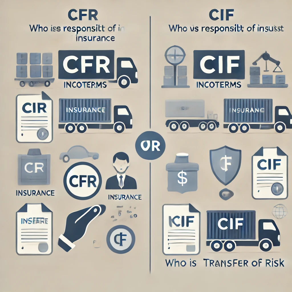 CFR Incoterms: Buyer's Responsibilities