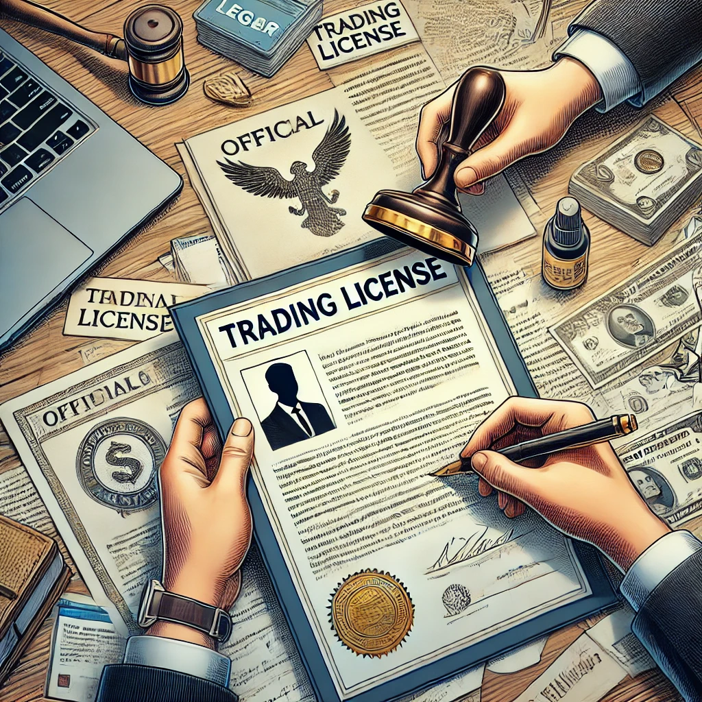 Types of Trading Licenses