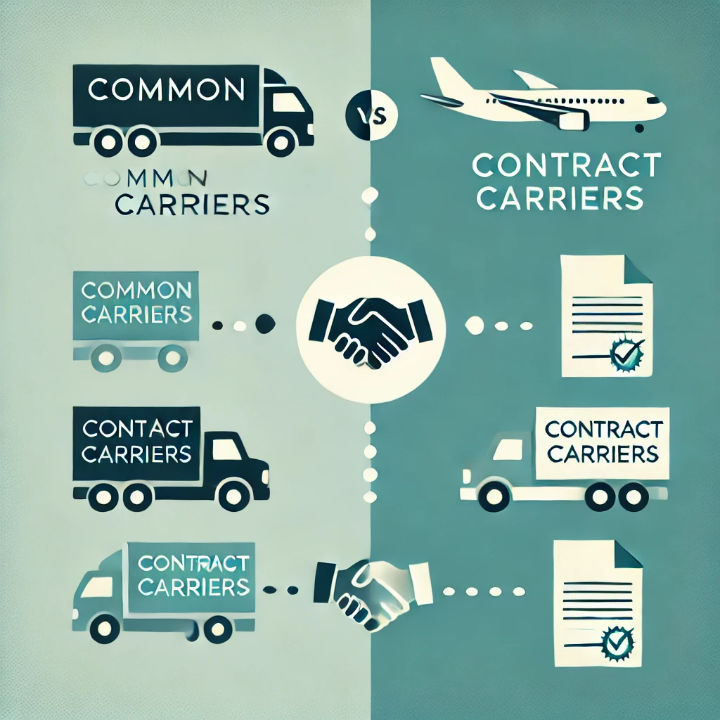 How Businesses Choose Between Common and Contract Carriers