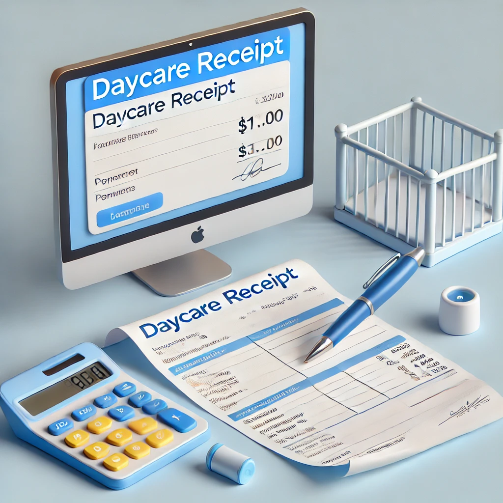 Types of Daycare Receipts