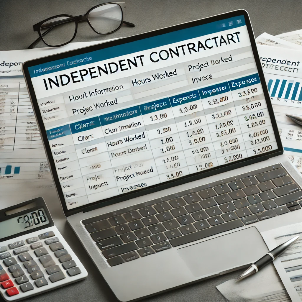 How to Create an Independent Contractor Spreadsheet Template