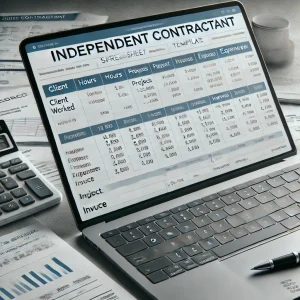 Essential Components of an Independent Contractor Spreadsheet Template