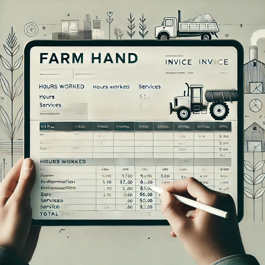 Benefits of Using a Farm Hand Invoice Template