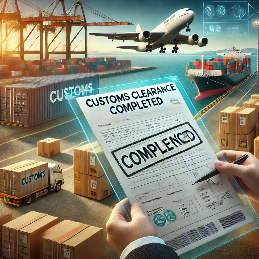 What Happens After "Customs Clearance Completed"?