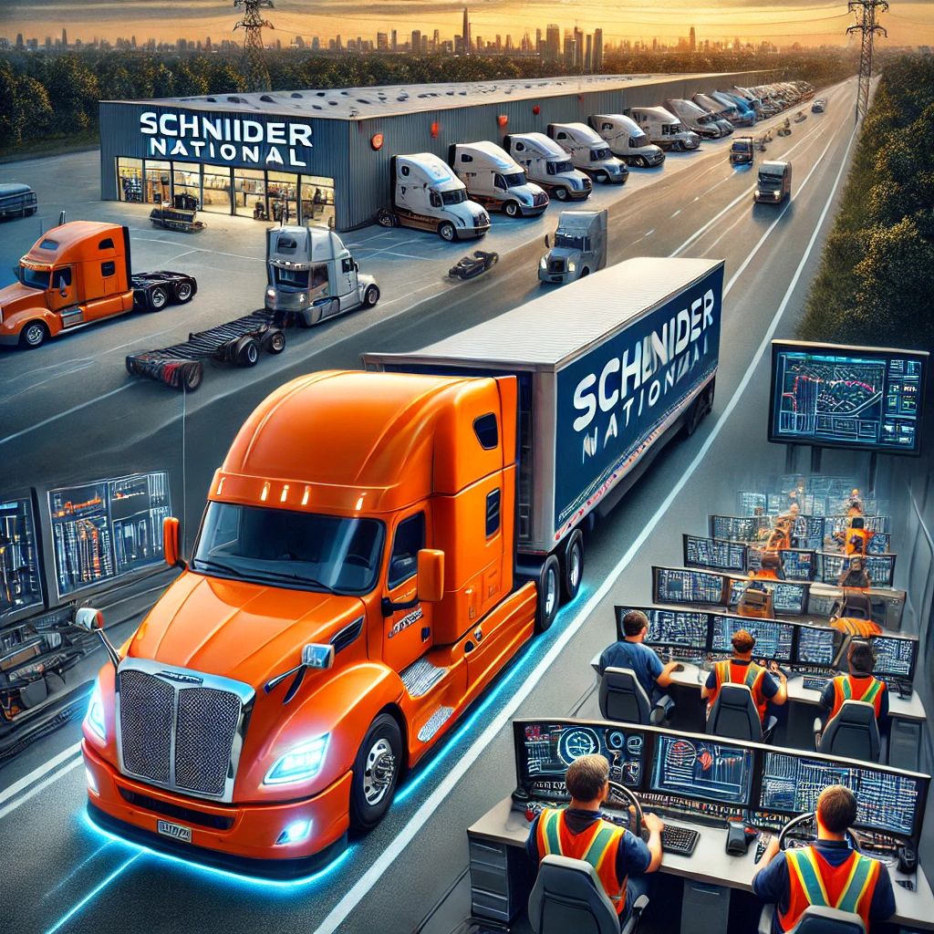 Career Paths in Schneider Truck Driving