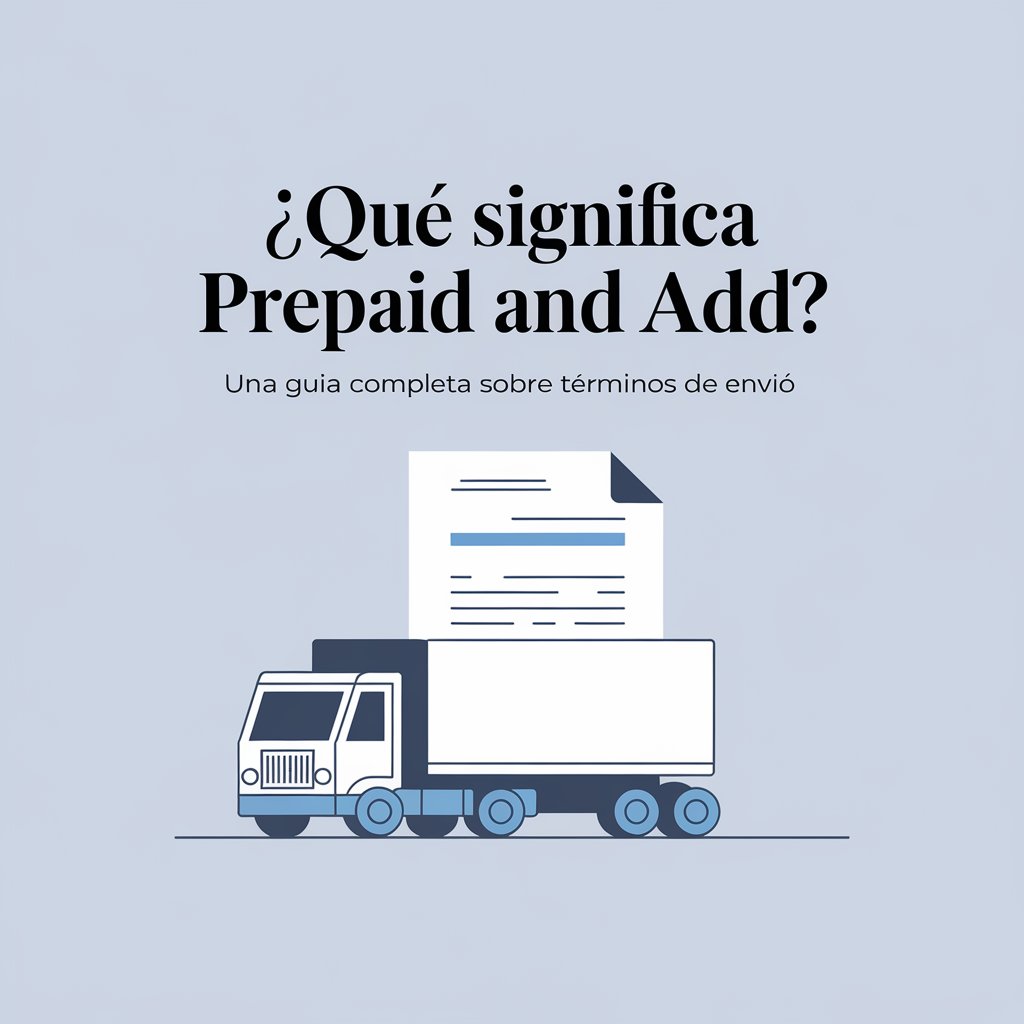 Entendiendo "Prepaid and Add"