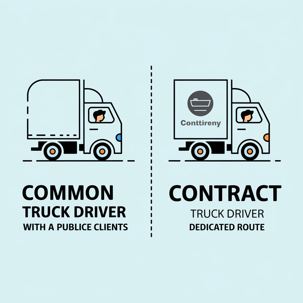 Transportista Común vs. Transportista por Contrato: Entendiendo las Diferencias en los Servicios de Transporte