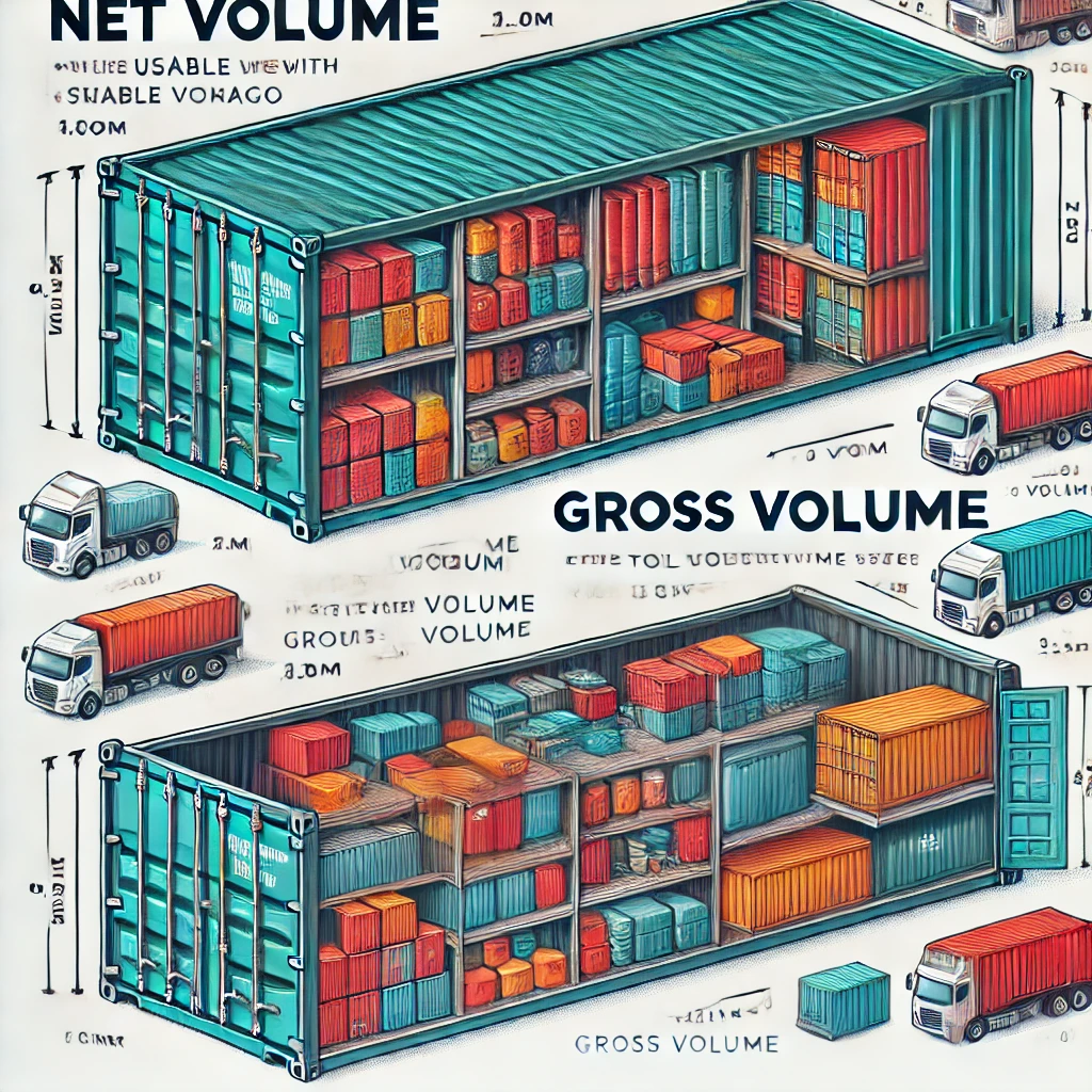 Importancia de Comprender el Volumen Neto vs Volumen Bruto