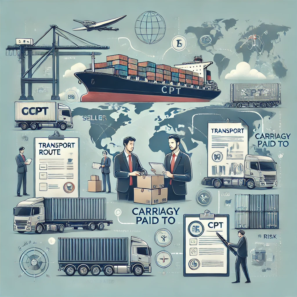 Cuándo Usar los Términos CPT de los Incoterms