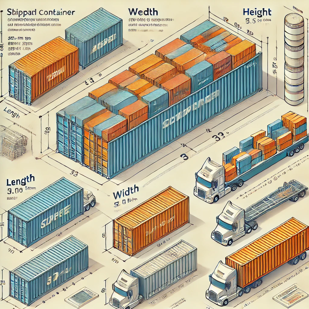 Standard Shipping Container Sizes and Dimensions