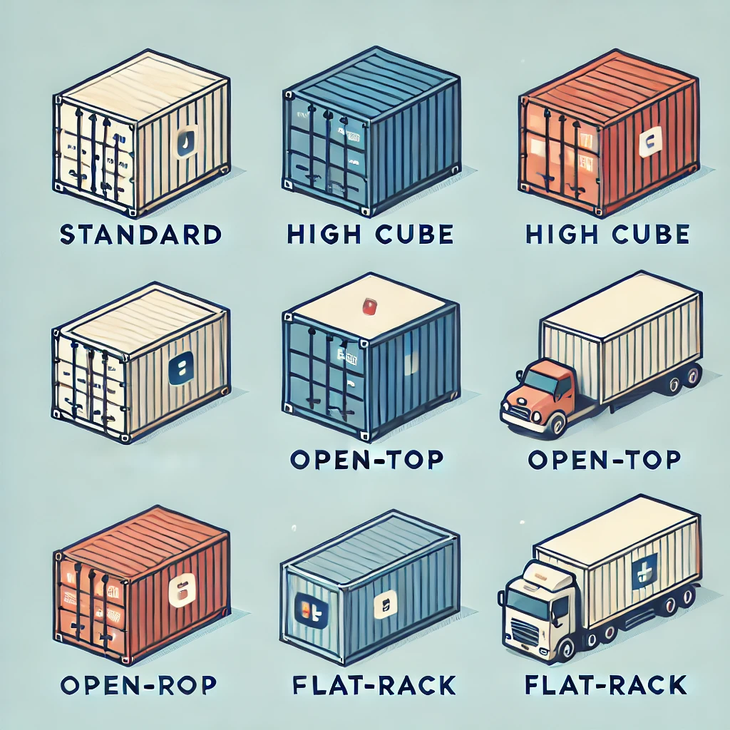 Types of Shipping Containers and Their Uses