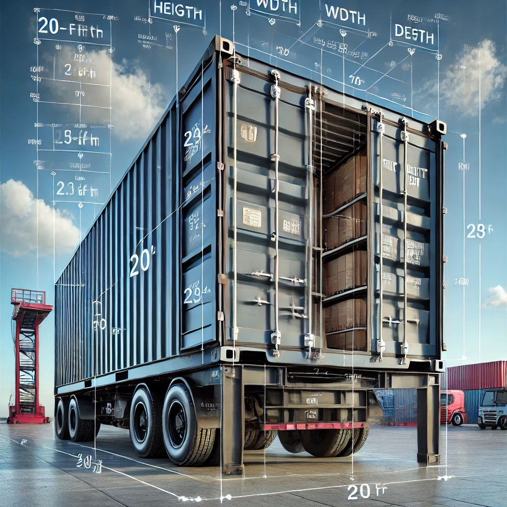 Standard Dimensions of a 20ft Shipping Container